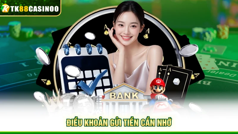 Nạp Tiền TK88 - Hướng Dẫn Giao Dịch Qua 4 Phương Thức Chính 3 Điều khoản gửi tiền cần nhớ