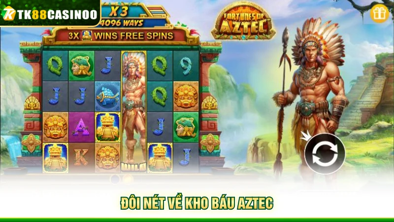 Kho Báu Aztec - Săn Rương Vàng Cổ Đại X100,000 Tại TK88 2 Đôi nét về Kho Báu Aztec