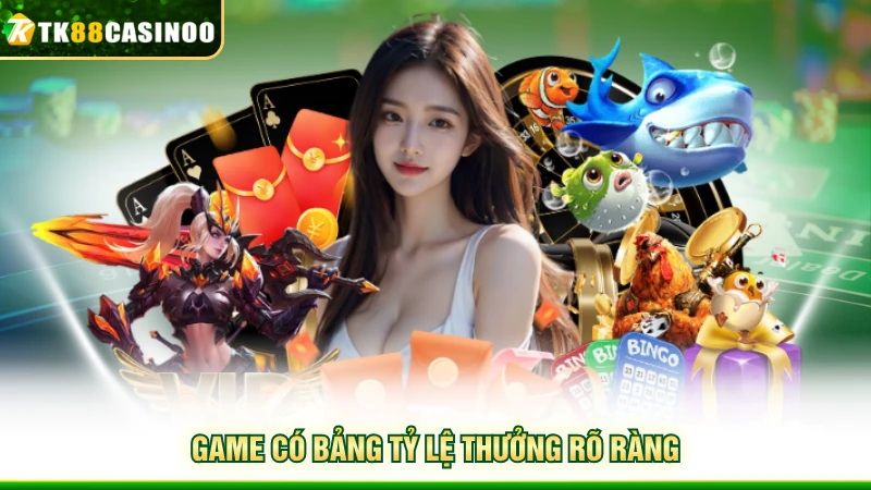 Sicbo 60s TK88 - Trải Nghiệm Nhanh, Tỷ Lệ Hấp Dẫn 3 Game có bảng tỷ lệ thưởng rõ ràng