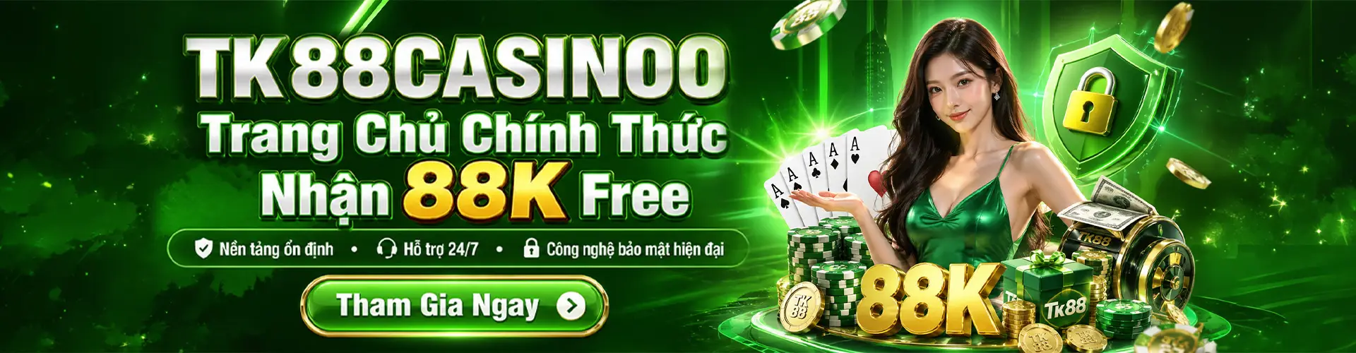 TK88 - Nhà Cái Uy Tín 2026 - Link TK88.COM Chính Thức 1 banner tk88casinoo